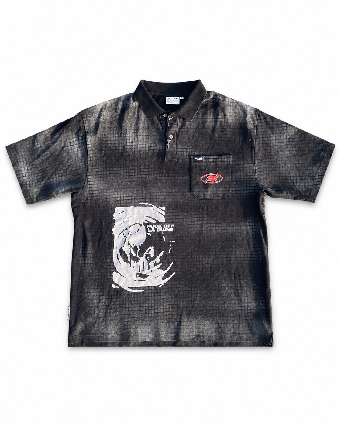 Dumbdry reworked printed shirt