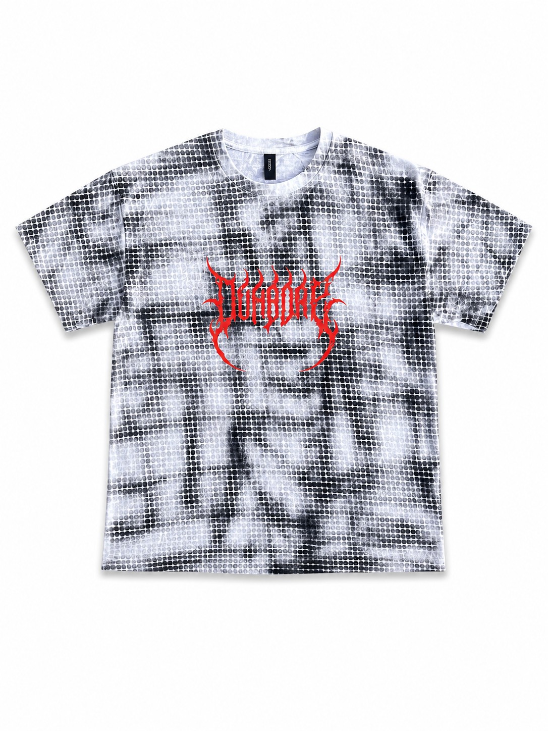 Dumbdry printed grey T-shirt