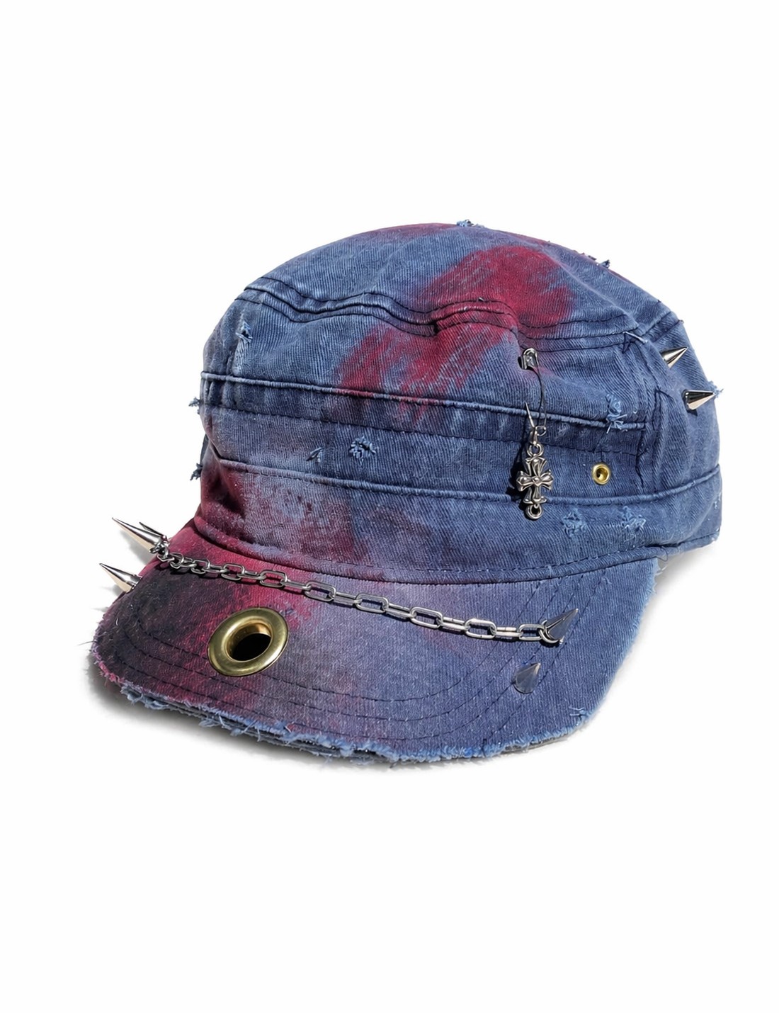 PVNK STAR customized blue and red hat