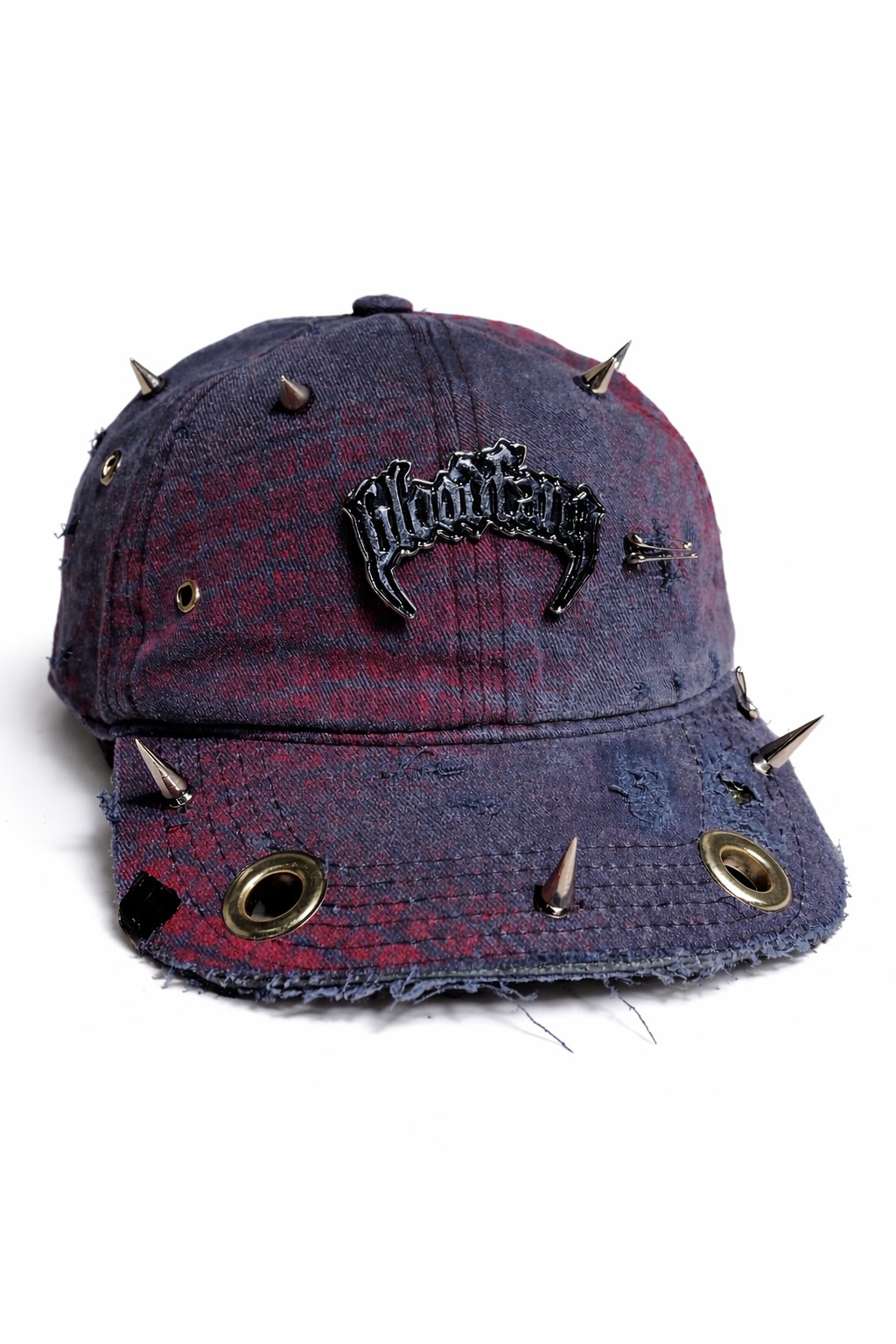PVNK STAR customized purple and red hat