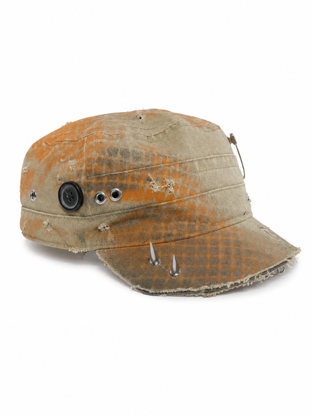 PVNK STAR beige and orange customized hat